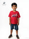 BHPC Red Printed  Boys T-Shirt